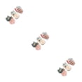 thumbnail image 3 of Qarigey 3 uds. De pinzas para el pelo, decoración para la cabeza, accesorios para mujer, accesorio de tela DIY, regalo dulce, simulación Type1 NO1, 3 of 6