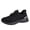 Black, variant on NOKIO Men's Running Sneakers Lightweight Tennis Athlet𝗂c Shoes Comfortable Knit Sport Shoes Breathable 𝖫a𝖼e Up Walking Shoes Soft Cushioning Trainers Shoes for Back to College, Summer and Autumn