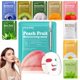thumbnail image 1 of 10PCS Mascarilla facial Cuidado de la piel Mascarillas faciales hidratantes Set de regalo a granel Mascarillas faciales hidratantes de larga duración Cuidado de la piel para mujeres Mascarilla facial, 1 of 5