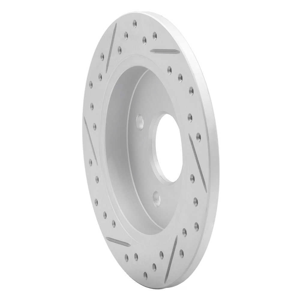 Dynamic Friction Company 830-54049R DFC Geoperformance Rotor - Drilled and Slotted