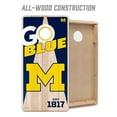 thumbnail image 4 of YouTheFan NCAA Michigan Wolverines 2' x 4' Cornhole Game, 4 of 6