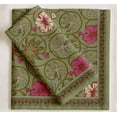 thumbnail image 2 of Vargottam Luxury Cotton Twill Napkins - Set of 12, 20-Inch Floral Print, Premium Thick Cloth Napkins for Elegant Dining & Special Occasions - Soft, Absorbent & Machine Washable, 2 of 8