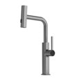 thumbnail image 1 of Pull-Out Faucet Stainless Steel Multifunction 360 Degree Rotation Hot Cold for Bathroom Kitchen, 1 of 7