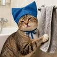 thumbnail image 4 of Cat Shower Adjustable Waterproof Bathing Hat with Ear Cover Washin, 4 of 8