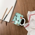 thumbnail image 4 of Yiaed Christmas Dachshund Print Ceramics Coffee,Large Handle Design,Extra Large Tea and Coffee Cup for Office and Home Mugs, 4 of 6