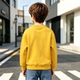 thumbnail image 4 of OGLCCG Boys Cotton Sweatshirts Long Sleeve Crewneck Cartoon Print Pullover Tops Kids Cute Comfy Outfits For Casual Wear Size 1-7, 4 of 8