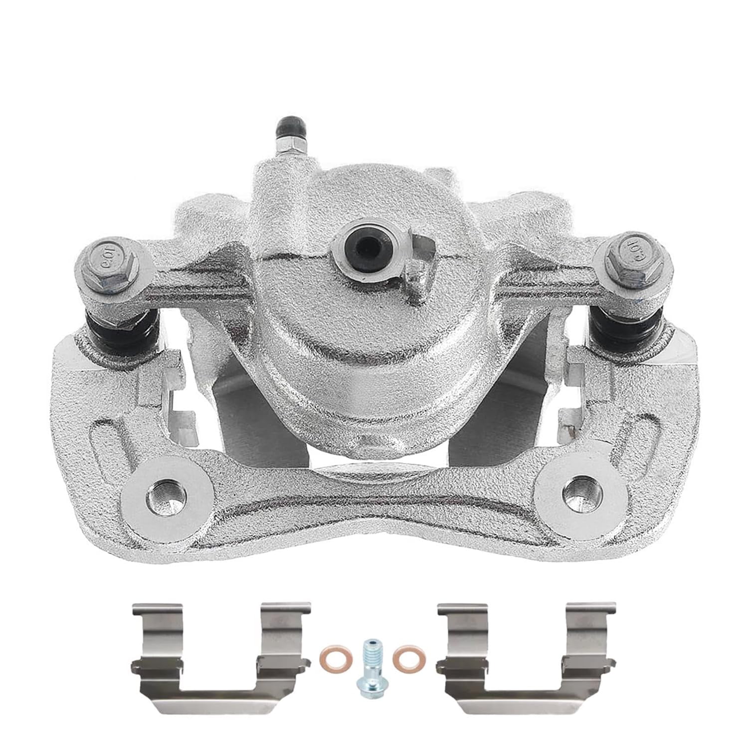 Detroit Axle - Front Brake Calipers for 07-10 Hyundai Elantra Kia Magentis, 06-10 Sonata Optima Disc Brake Calipers with Brackets Assembly 2006 2007 2008 2009 2010