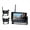 2 Camera, variant on 7 inch Wireless Car Monitor Truck Screen CMOS IR Night Vision Reverse Backup Camera Parking System Display for Car ,Effortless Control