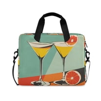 FORMRS 16" Laptop Sleeve Bag Carrying Case with Handle Travel Shoulder Briefcase, Green Glasses