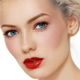 thumbnail image 3 of Galaxy Gold 14K Solid Gold 1.28 Carat Hoop Earrings for Women - Rose Gold Fine Jewelry, 3 of 3