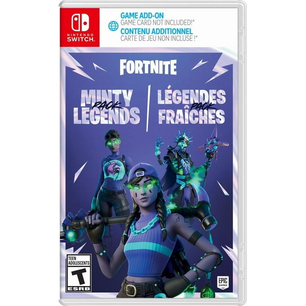 FORTNITE ミンティーレジェンドパック MINTY LEGENDS Fornite Minty Legends Pack - PlayStation 4 — VIDEOGAMESPLUS.CA