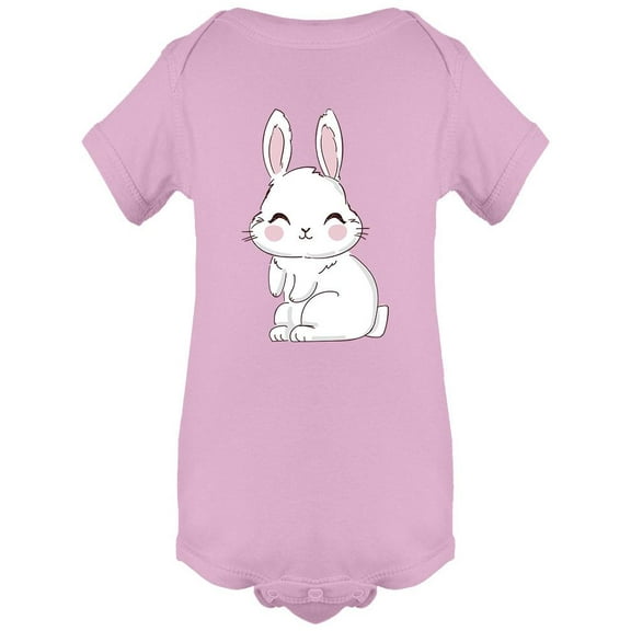 Cute Bunny Graphic Bodysuit Infant -Image by Shutterstock,  Newborn