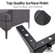 thumbnail image 4 of Patas para muebles de metal de 7 pulgadas, juego de 4 patas modernas para muebles triangulares de diamantes de hierro, 4 of 5