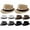 Classic Colors, variant on BlinkLLX 10 Pcs Fedora Hats for Men Women with Brim Unisex Newsies Hat Gangster Cap 1920s Party Accessories