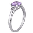 thumbnail image 3 of Everly Women's Amethyst Sterling Silver Ring, 3 of 6