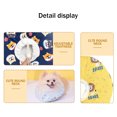 thumbnail image 3 of Alternativa de cono para perros después de la cirugía, cono suave para perros pequeños y medianos, cono de donut para dejar de lamer y masticar, cono de recuperación protectora para perros, 3 of 8