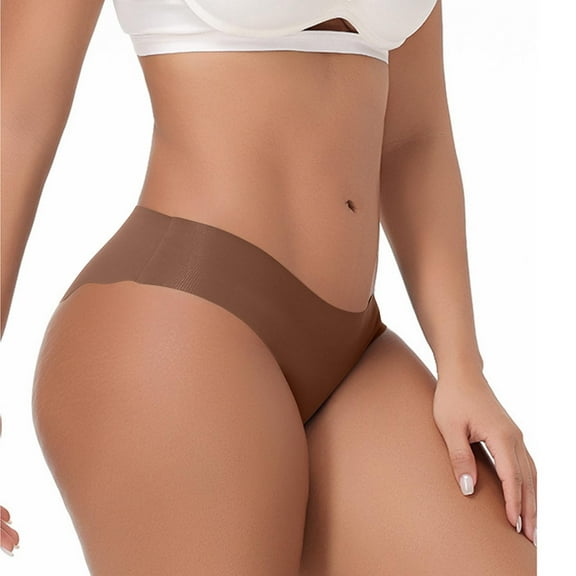 Aloohaidyvio Panties for Women,Underwear for Women Seamless Breathable Sexy Hipster Cheeky Invisibles No Show Bikini Panties