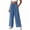 #351-Light Blue, variant on Favoffer Women's Linen Embroidered Pants Loose Casual Solid Color Slimming Trousers Breathable Fashion Summer Bottom for Holiday Leisure Street