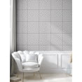 thumbnail image 5 of Ambesonne Retro Peel & Stick Wallpaper for Home, Nostalgic Polka Dots Art, 13"x36", Charcoal Grey, 5 of 6