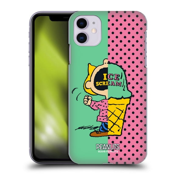 Head Case Designs Officially Licensed Peanuts Halfs And Laughs Sally Ice Cream Hard Back Case Compatible with Apple iPhone 11
