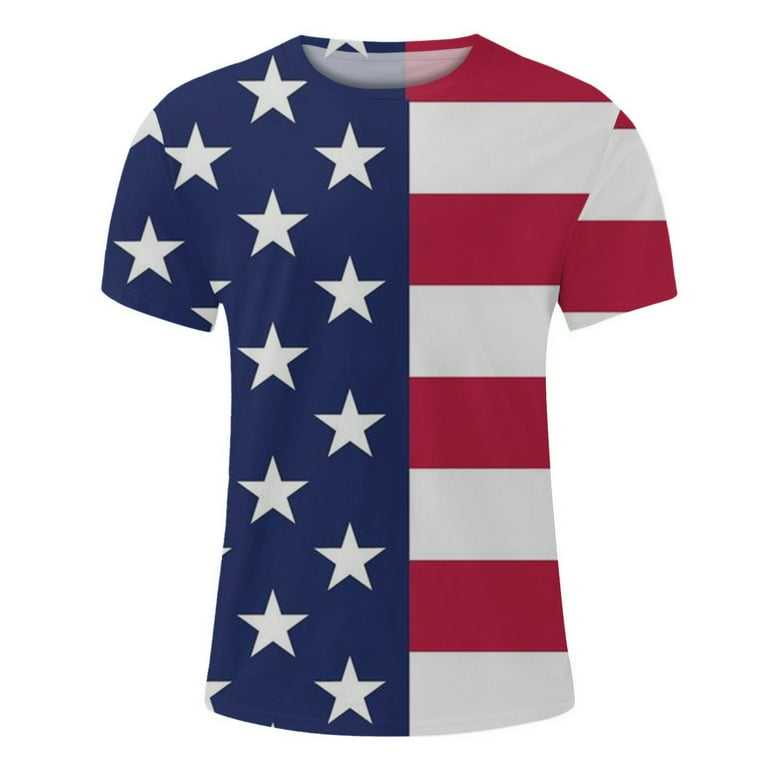 American flag shirt mens online