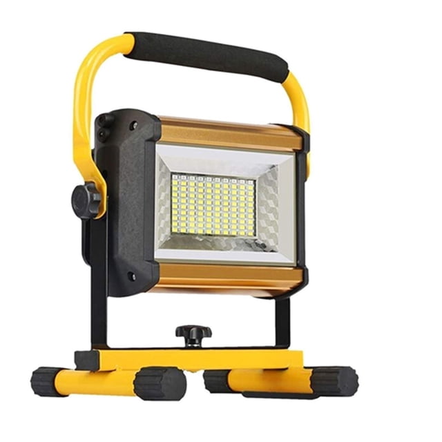 Projecteur Extérieur Étanche 100W Réflecteur LED Projecteur RGB Rechargeable, Connexion Plus stable