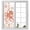 White, variant on Sea Starfish Window Privacy Film, Nautical Ocean Marine Orange Nautilus Shell Coral Frosted Glass Window Clings Static Cling UV Heat Blocking Reusable Door Sticker for Bathroom 19.6 x 39.3 Inch