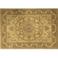 thumbnail image 1 of Ahgly Company Indoor Rectangle Medallion Brown Traditional Area Rugs, 4' x 6', 1 of 4