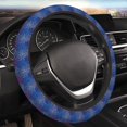 thumbnail image 6 of KLL Car Steering Wheel Cover, Universal 15 inch, Soft Elastic and Comfortable,Car Accessories Decorations-Ireworks In The Night Sky, 6 of 7
