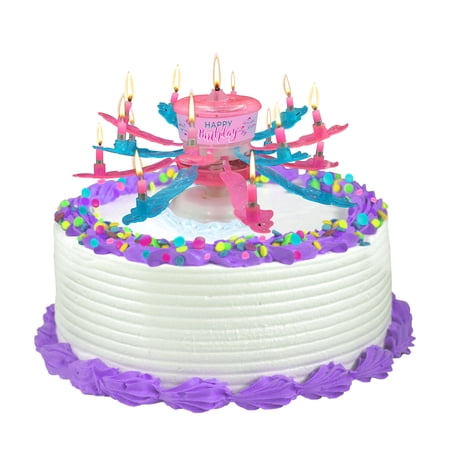 BEST PARTY EVER INCREDIBLE CANDLE, BIRTHDAY, PINK AND TEAL