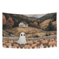 thumbnail image 6 of Yayeee Tapestry Wall Hanging for Bedroom 80 x 60" Home Decoration for Living Room, Halloween Pumpkin, 6 of 7