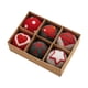 thumbnail image 3 of 6 adornos de bolas de Navidad colgantes para colección de celebraciones, adornos de bolas de fieltro, suministros para fiestas, para puertas, ventanas Corazón, 3 of 8