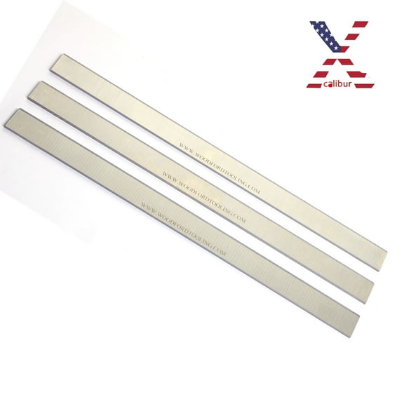 13 1/8 In PLANER KNIVES for DELTA ROCKWELL DELTA RC 33 DC 33 HSS set of 3