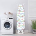 thumbnail image 3 of HELLHERO 15"x54" Ironing Board Cover Easy Fit Replacement for Friends, Starfish and Conch Pattern, 3 of 4