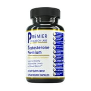 Premier Research Labs Testosterone Premium - For Vitality & Desire - With Saw Palmetto Berry, Maca & American Ginseng - Male Andropause Support - Vegan -90 Plant-Source Capsules