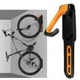 thumbnail image 3 of Bicycle Wall Mount Rack Hanger MTB Road Bike Storage Fixed Hanging Hook Bike Support Stand Bracket Holder Cycling Parking Buckle (Black and Orange), 3 of 6