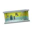 thumbnail image 3 of Almencla 1/64 Scale Model Car Display Case Garage Diorama Decoration, Scenario Ornament, Dustproof Toy Car Storage Box Miniature Scene , D, 3 of 8