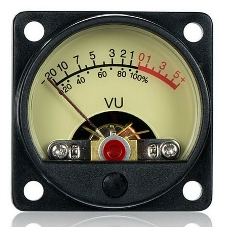 

WOXINDA High-precision Panel VU Meter Power Amplifiers Audio DB Level Header Backlight
