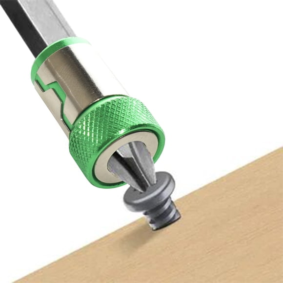 Xihbxyly Anillo Magnético para Tornillos, Magnetización Instantánea para Cabezas de Destornillador, Diseño Duradero de Acero Inoxidable, Extracción Rápida de Tornillos, Mejora La Eficiencia Laboral,