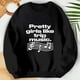 thumbnail image 3 of Sudadera de moda para hombre y mujer, jersey con cuello redondo para fiesta temática de viajes de otoño XL Yuyangstore Jersey de mujer, 3 of 8