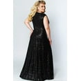 thumbnail image 2 of Sequins Plus Size Long Formal  Gown for Prom, Evening or Bridesmaid, 2 of 6