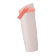 thumbnail image 2 of Botella de agua aislada, taza térmica, regalo portátil, deportes, reutilizable, 30 oz/900 ml para Rosa Blanco, 2 of 9