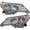 thumbnail image 4 of CAPA For 13-15 RAV4 Front Headlight Headlamp Halogen Head Lamp w/o Bulb PAIR SET, 4 of 5