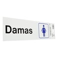 thumbnail image 2 of Letrero Para Baño Damas Hy-Ko Blanco 7.6X22.8 Cm, 2 of 3