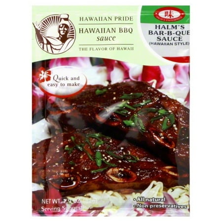 (5 Pack) Hawaiian Pride Sauce, Barbecue, 2.9 Oz (5 pack)