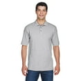 thumbnail image 1 of Polo de manga corta en piqué de algodón Ringspun Harriton GREY HEATHER L, 1 of 1