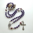 thumbnail image 2 of BOOYOU Ceramic Rustic Pearl Catholic Rosary Necklace Beads Holy Figure Jesus Charm, 2 of 9
