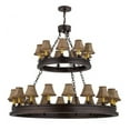 thumbnail image 4 of Meyda Tiffany 172678 Sullivan Ranch 27 Light 51" Wide Ring Chandelier - MultiColor, 4 of 5