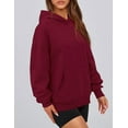 thumbnail image 5 of PRETTYGARDEN Womens Oversized Hoodies Fleece Hooded Sweatshirts Long Sleeve Pullover Tops 2025 Fall Outfits Winter Clothes, 5 of 10