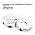 Abeden B3V 1A Lithium Replacement Batteries Compatible with High Tech